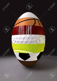 A Segmented Ovoid Shaped Ball With The Different Segments Representing..  Stock Photo, Picture And Royalty Free Image. Image 13894932.