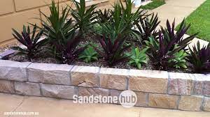 Sandstone Bricks Edging