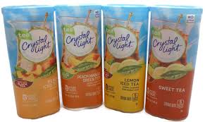 Amazon Com Variety Pack Crystal Light Iced Tea Sweet Tea 1 58 Oz Peach 1 5 Oz Lemon 1 4 Oz Peach Mango Green Tea 1 85 Oz Grocery Gourmet Food