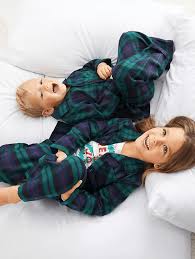 best matching family holiday pajamas to