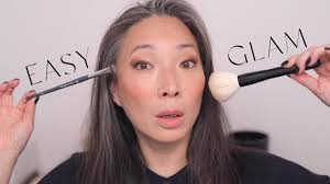 easy glam look using cle de peau you