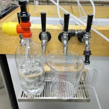 cleaning multiple kegerator lines at