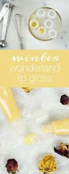 how to make winter wonderland lip gloss