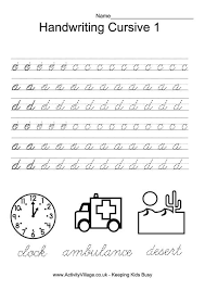     FREE Writing Worksheets Print these cursive handwriting worksheets to use in the classroom or home  for extra handwriting practice  Each worksheet looks at   or   letters  using    