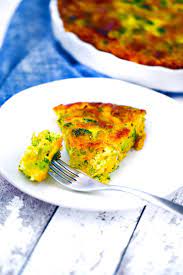 crustless broccoli cheddar quiche