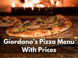 giordano s pizza menu with s 2023