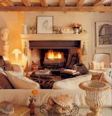 In a small living room, the temptation can be to put all the furniture along the walls. Habitually Chic Autumn Interior Inspiration Cottage Chic Living Room Chic Living Room Autumn Interior
