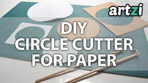 DIY Circle Cutter for Paper - YouTube