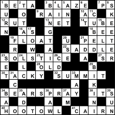 crossword answers outside bozeman