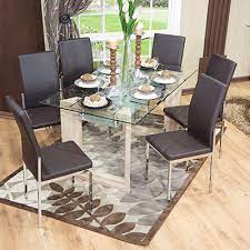 Angal Dining Suite 7 Piece Discount