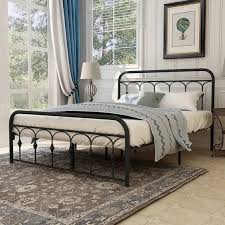 Eshe Bed Metal Bed Frame Queen Size