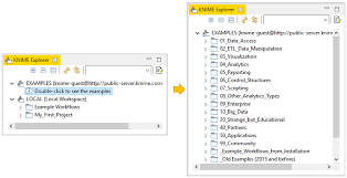 Example Workflows Knime