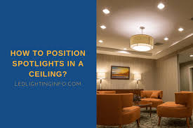 How To Position Spotlights In A Ceiling