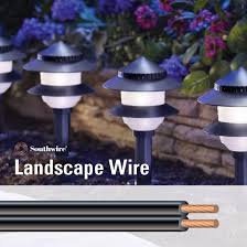 Southwire 500 Ft 12 2 Black Stranded Cu Low Voltage Landscape Lighting Wire 55213445 The Home Depot
