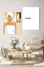 beauty salon free printable wall art