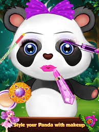 panda makeup salon on the app