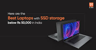 A laptop hard disk is made in a way that it moves slightly slower to reduce the heat and lack of performance of the system. 5 Best Laptops With Ssd Storage Under Rs 50 000 91mobiles Com