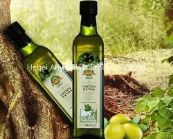 500ml Green Rectangle Olive Oil Bottle