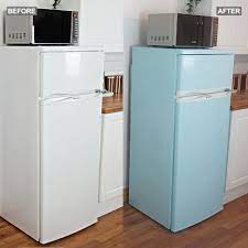 paint a fridge for colourful new year