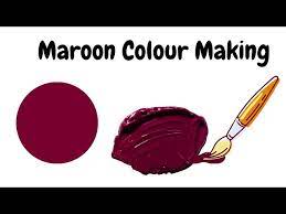 How To Make Maroon Colour Maroon