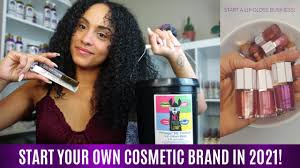 how to start your own cosmetic line in