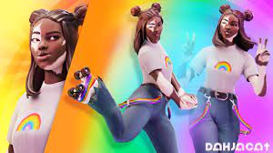 LGBT+ Fortnite creator's custom character with vitiligo is added to the  game - Gayming Magazine