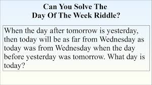yesterday riddle explained