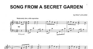 song from a secret garden piano solo
