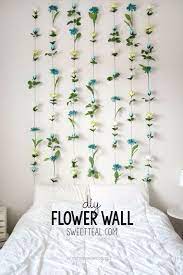 diy flower wall dorm diy dorm room diy