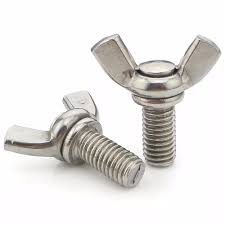 Us 5 17 6 Off 20pcs M4 Stainless Steel Wing Screw Butterfly Bolt Hand Twist Screw Fastener M4 8 10 12 16 20 25 30 35mm In Bolts From Home