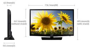 Ukuran tv terbesar di pasaran, ukuran tv led 43 inch samsung hd, konversi ukuran televisi dari inch ke centimeter (cm via tvledmurah.com. Ukuran Tv 50 Inchi Berapa Cm