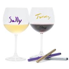 wine glass decorating markers set of 3