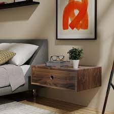 Floating Nightstand With Drawer Mid
