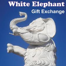 white elephant gift exchange for a fun