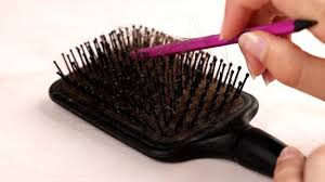 simple ways to clean a paddle brush 9