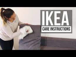 how to clean ikea couch sofa properly