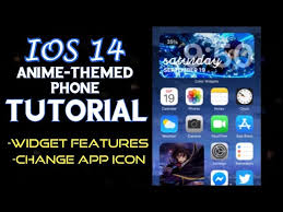Anime app icons can be used to replace the icon of an android and ios app. Ios 14 Full Anime Themed Iphone Tutorial How To Change App Icons And Use Widget Feature Tips Youtube