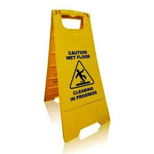 anisignages wet floor sign board