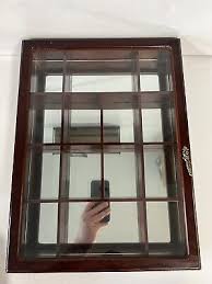 Vintage Mirrored Display Cabinet For