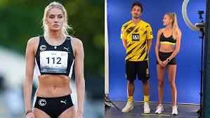 The 400m runner says 'sport clearly comes first' in her career despite becoming a social influencer. Who Is Alica Schmidt Dortmund S New Fitness Coach Is Also The World S Sexiest Athlete