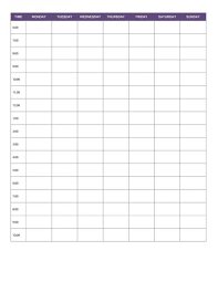 039 Daily Routine Chart Template Planner 791x1024 Wonderful