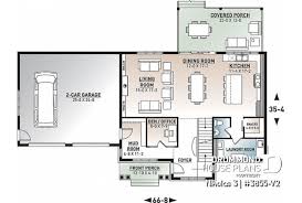 Garage 3855 V2 Drummond House Plans