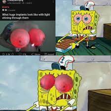 Oddly Terrifying SpongeBob : r/memes