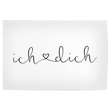 Pronunciation of ich liebe dich with 8 audio pronunciations, 1 meaning, 12 translations, 7 sentences and more for ich liebe dich. Ich Liebe Dich Schreibschrift Als Poster Bei Artboxone Kaufen