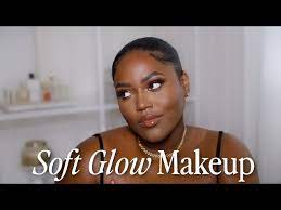 soft glow summer makeup for brown skin