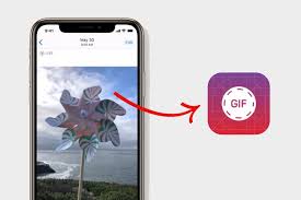 convert live photos into gifs on iphone