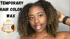 ors colorblast hair wax tutorial