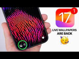 how to enable live wallpapers in ios 17