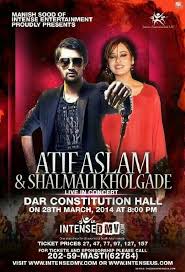 Atif Aslam And Shalmali Kholgade Live In Concert At Dar