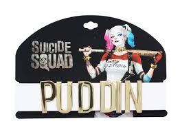 harley quinn puddin costume necklace